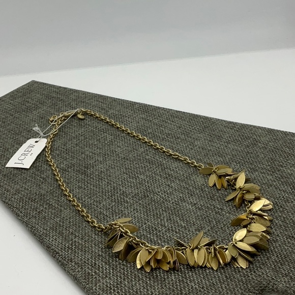J. Crew Leaf Cut Out Necklace - Picture 7 of 8